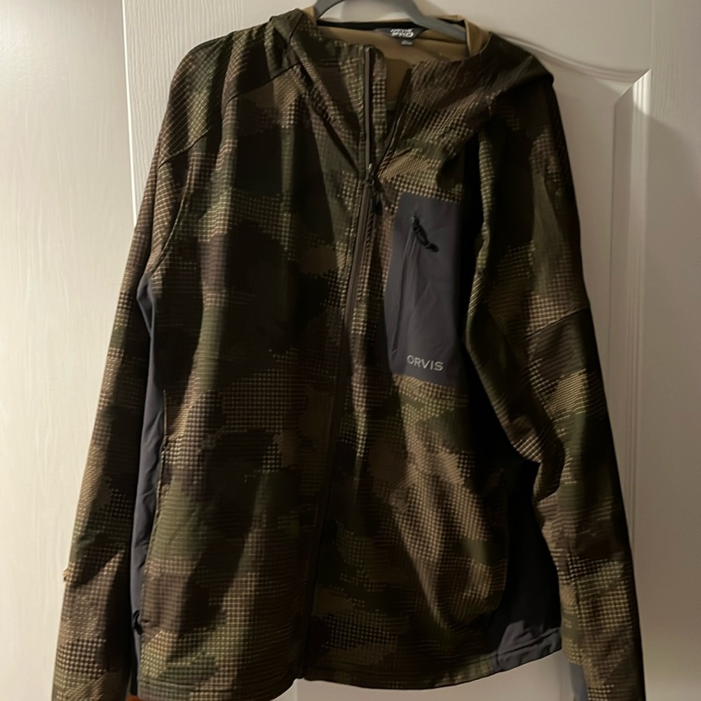 Orvis PRO soft shell hoodie